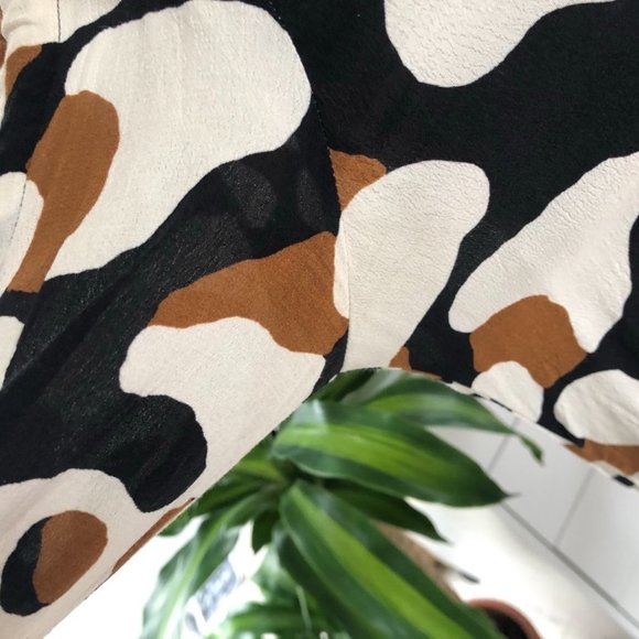 Marimekko Pauli Gathered Sleeve Blouse EU34 - Picture 6 of 8